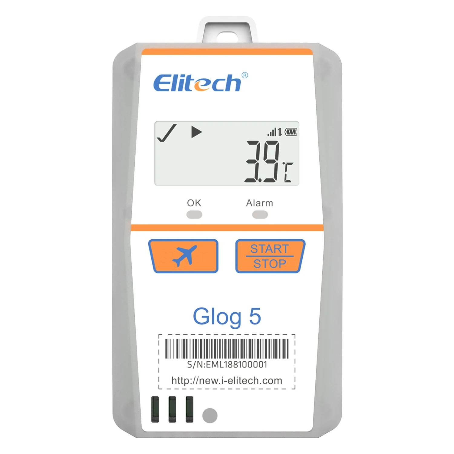 Elitech Glog 5 Singe-Use Temperature Data Logger 2G/4G Communication, Disposable IoT Recorder - Image 10