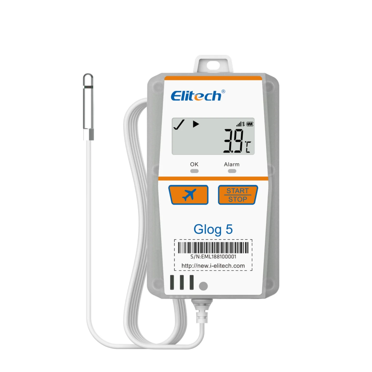 Elitech Glog 5 Singe-Use Temperature Data Logger 2G/4G Communication, Disposable IoT Recorder - Image 11