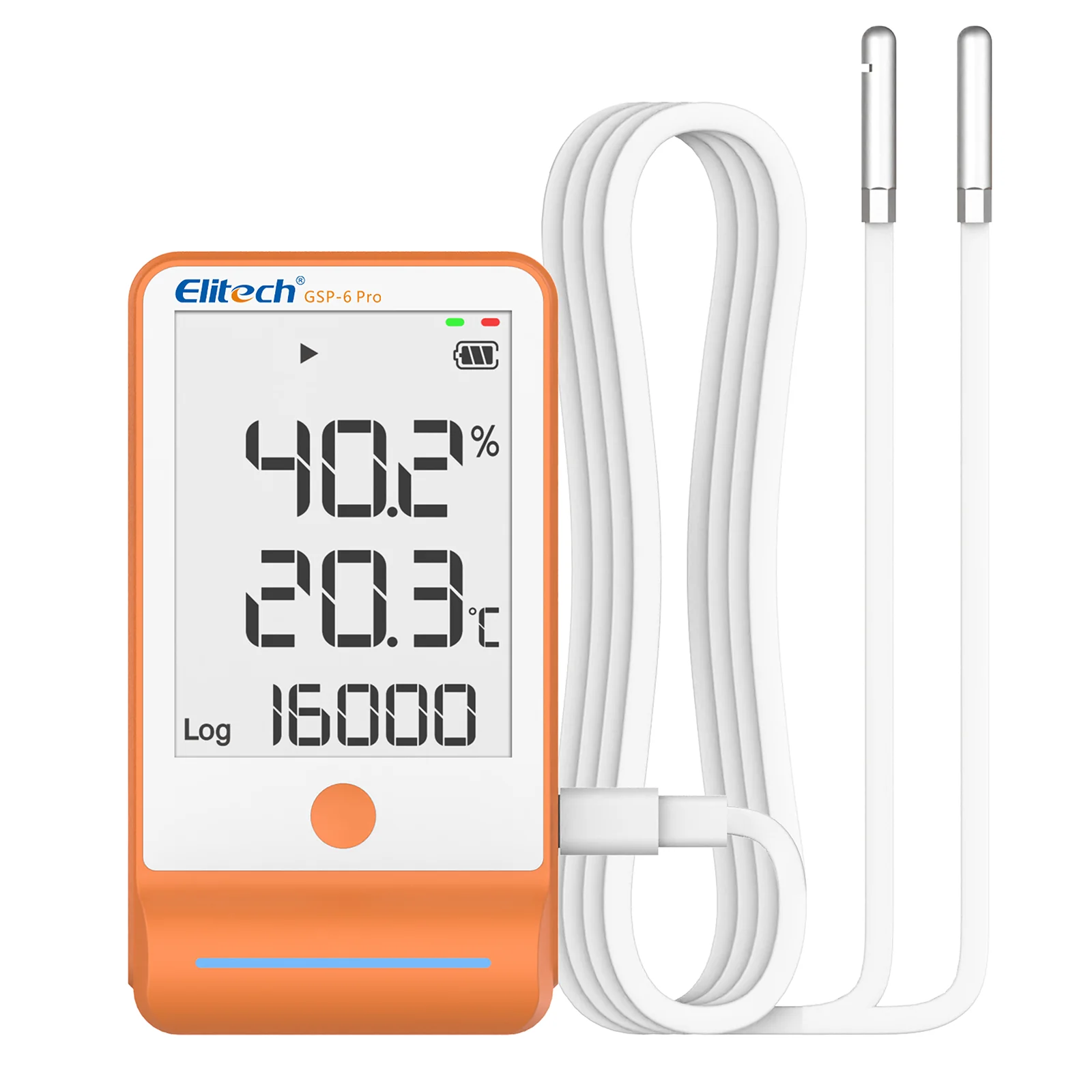 Elitech GSP-6Pro TE&THE Bluetooth Temperature and Humidity Data Logger Recorder with Calibration Certificate, 100000 Points, Shadow Data - Image 13