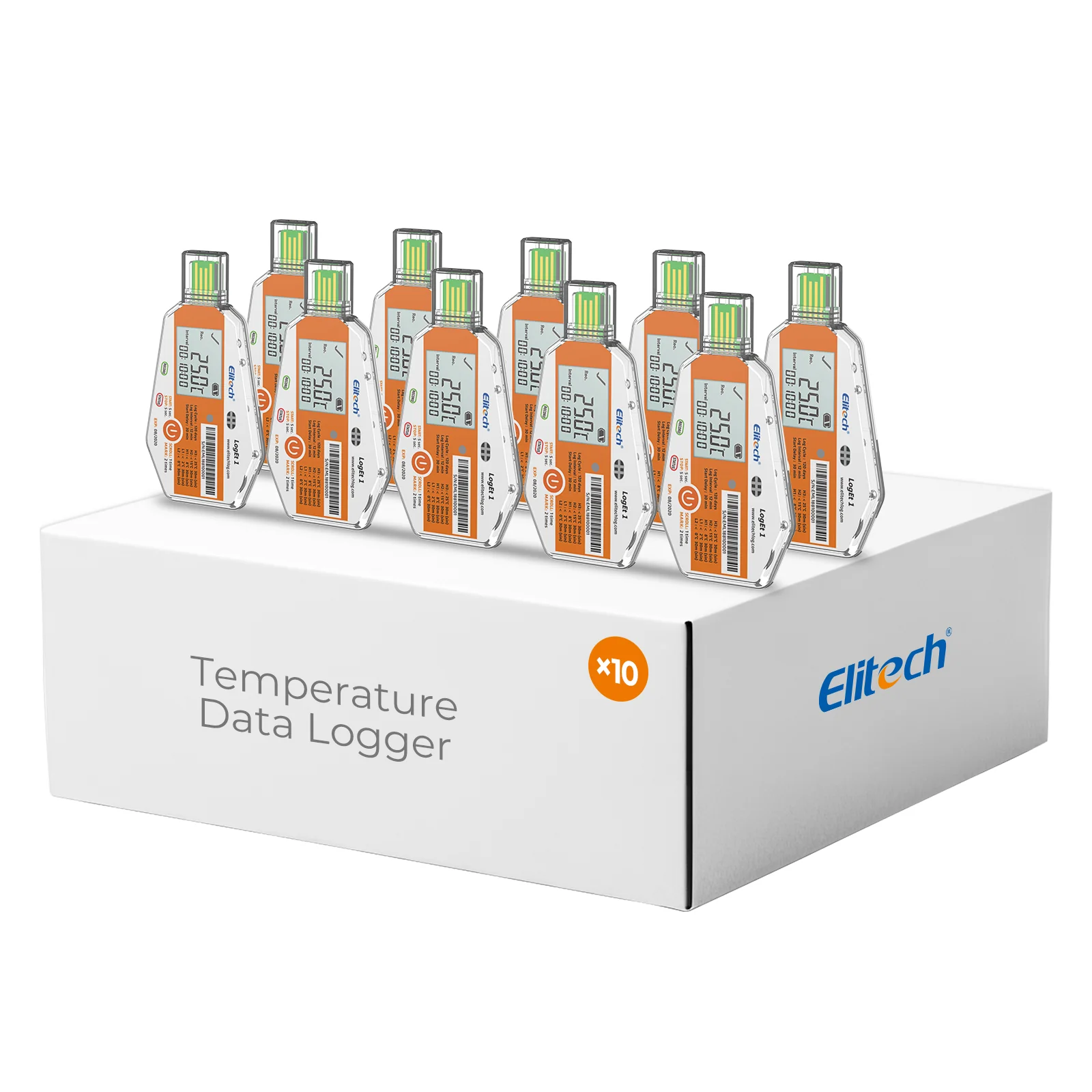 Elitech LogEt-1 Single Use Temperature Data Logger, Vaccine and Pharmaceutical Data Logger, Disposable Temperature Recorder for Vaccine and Pharmaceutical - Image 7