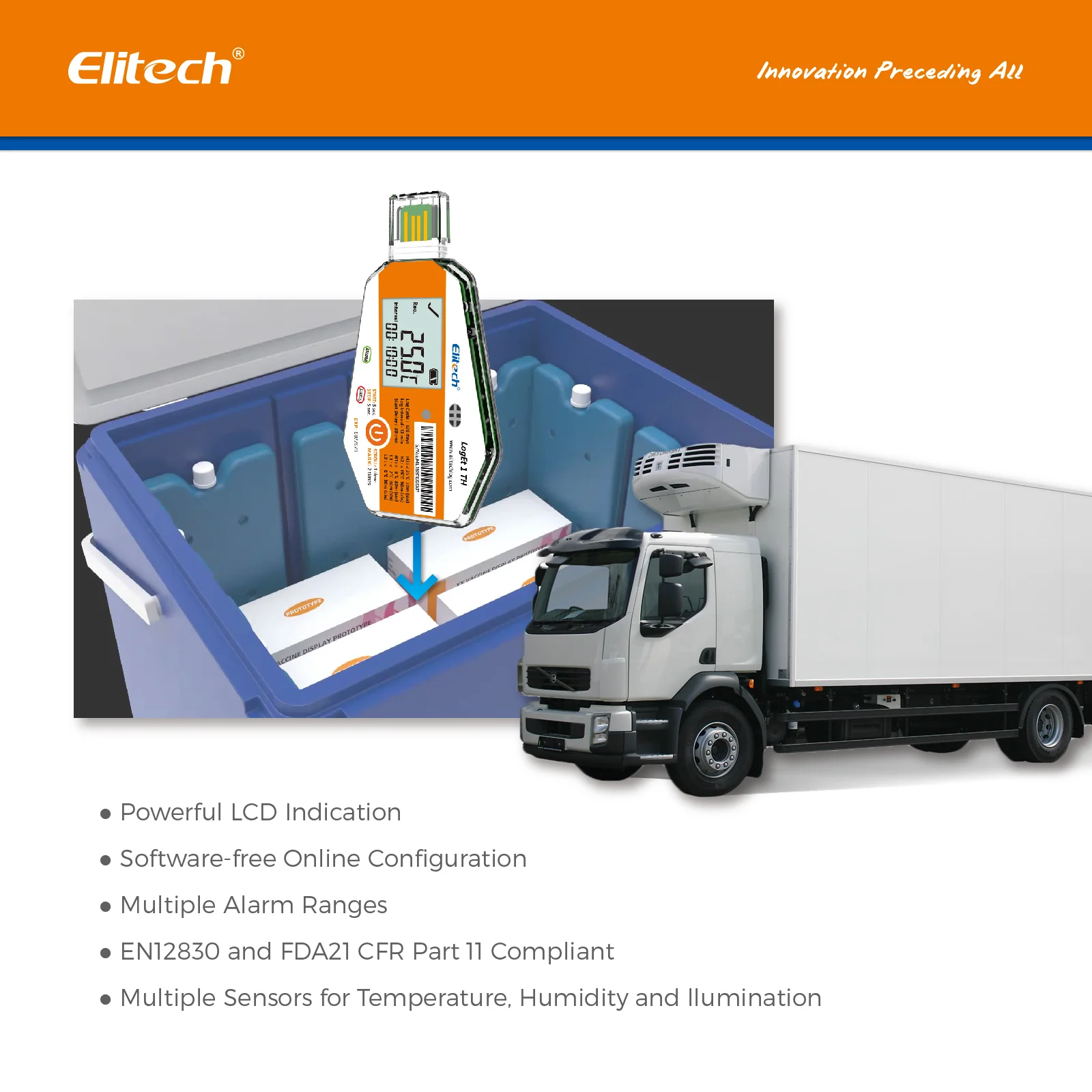 Elitech LogEt-1TH Single Use Temperature and Humidity Data Logger, Vaccine and Pharmaceutical Data Logger, Disposable Temperature Recorder for Vaccine and Pharmaceutical - Image 8