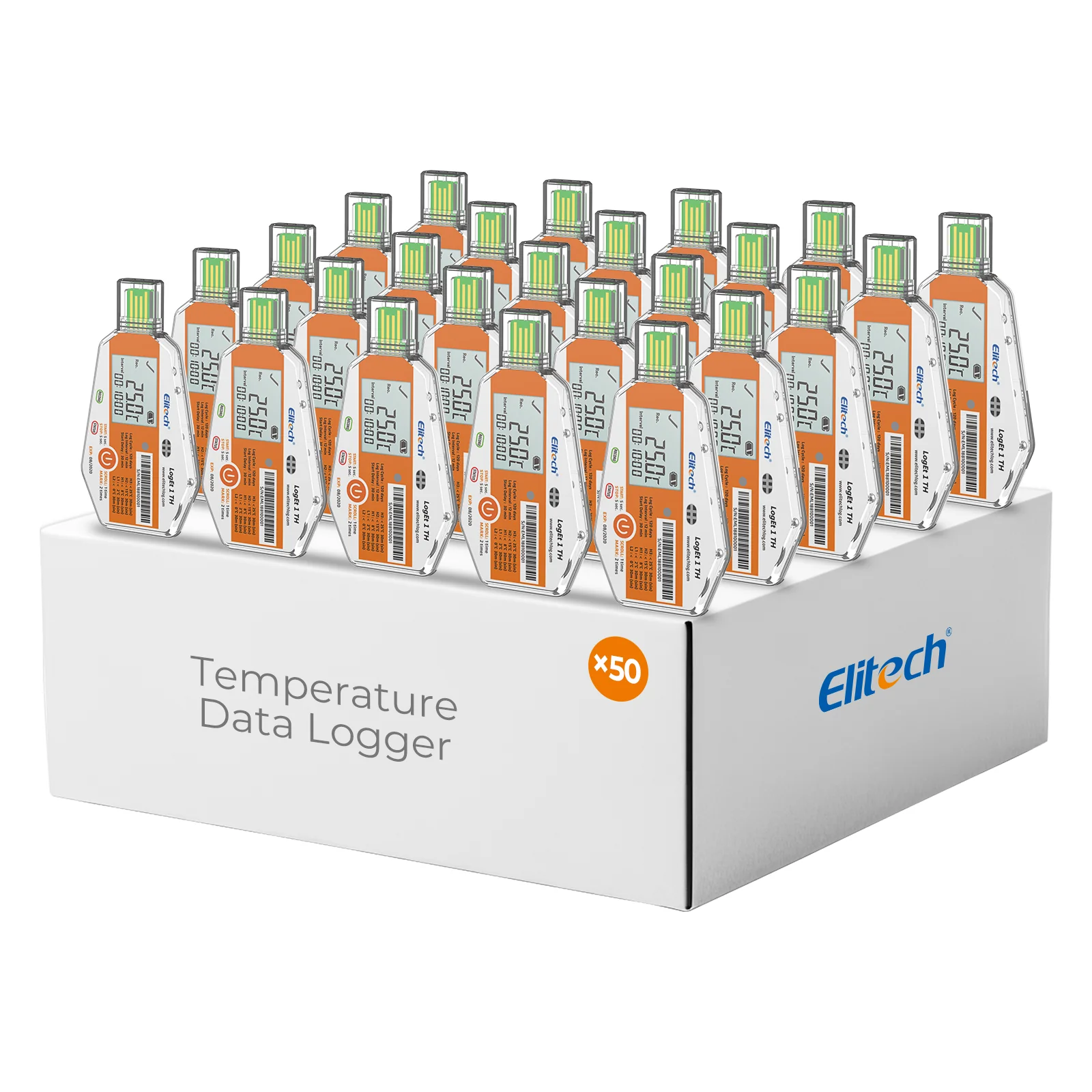 Elitech LogEt-1TH Single Use Temperature and Humidity Data Logger, Vaccine and Pharmaceutical Data Logger, Disposable Temperature Recorder for Vaccine and Pharmaceutical - Image 9