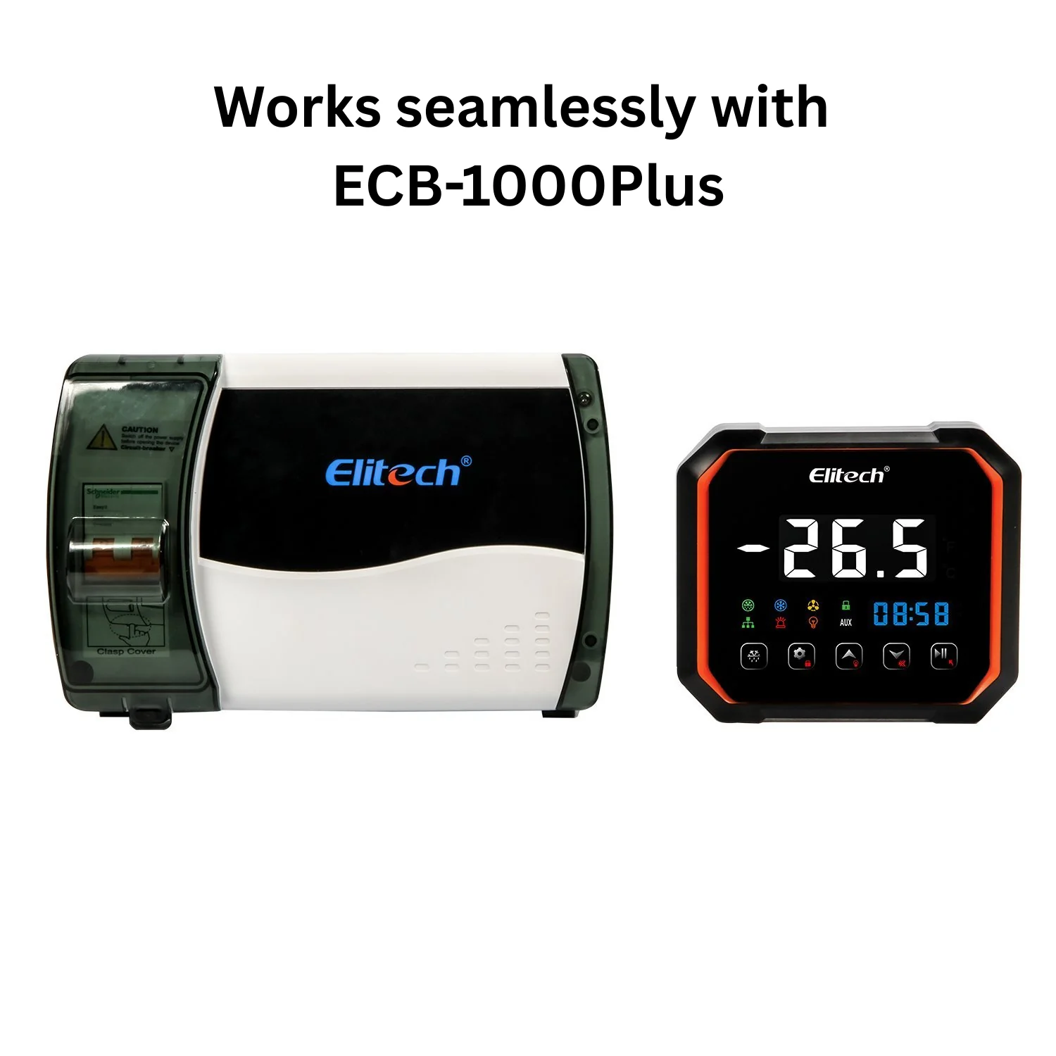 Elitech LS200 WiFi Single-phase Split Plastic Electric Control Panel With Refrigeration 3HP, Defrost, Fan, Light and Alarm Output 100-256VAC WiFi Network, With Temperature & Defrost Probe Sensor, Three-way Digital Inputs, RS-485 & Bluetooth - Image 13