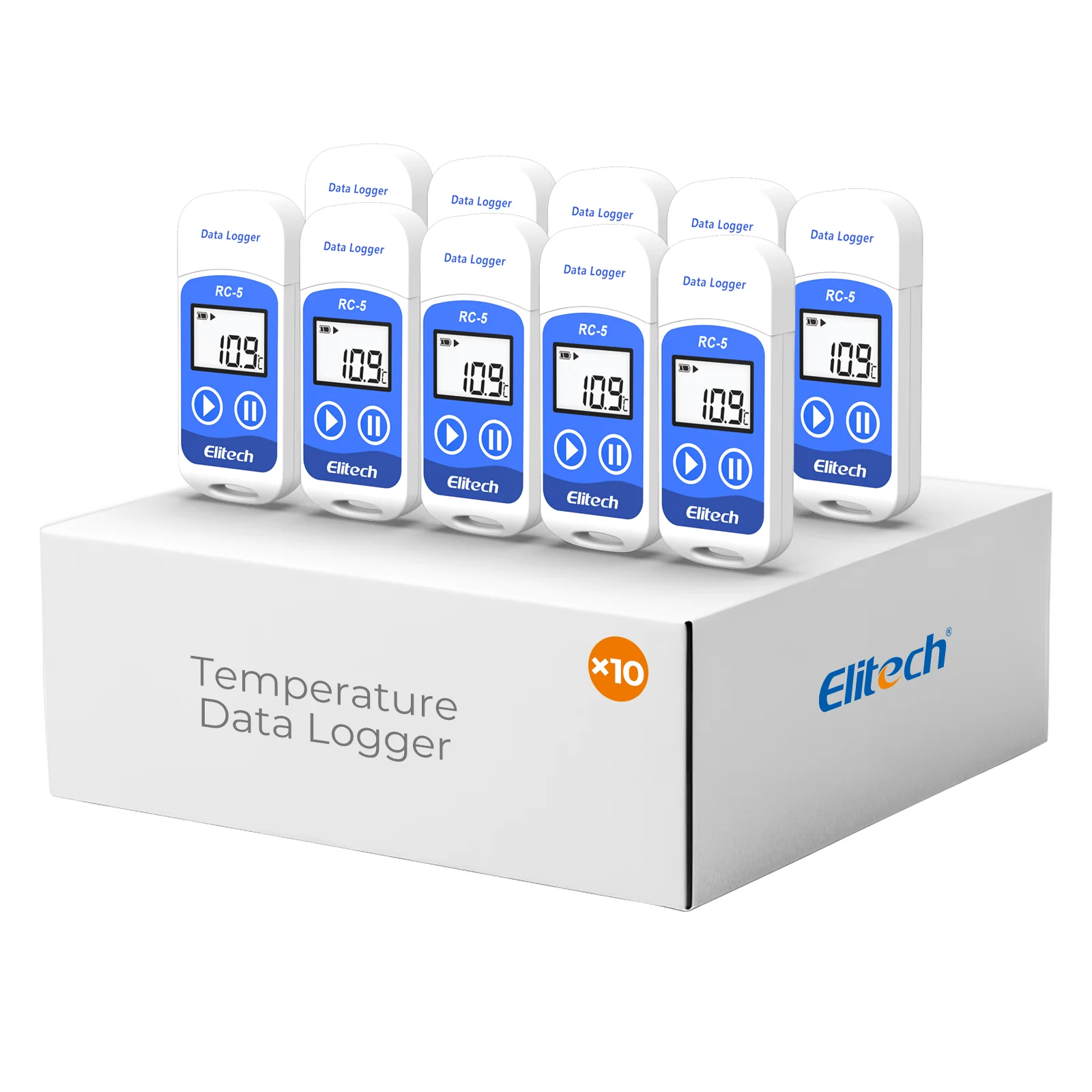 Elitech RC-5 Temperature Data Logger, Data Recorder, USB 2.0 Graphic Report, 32000 Points with Internal Sensor - Image 12