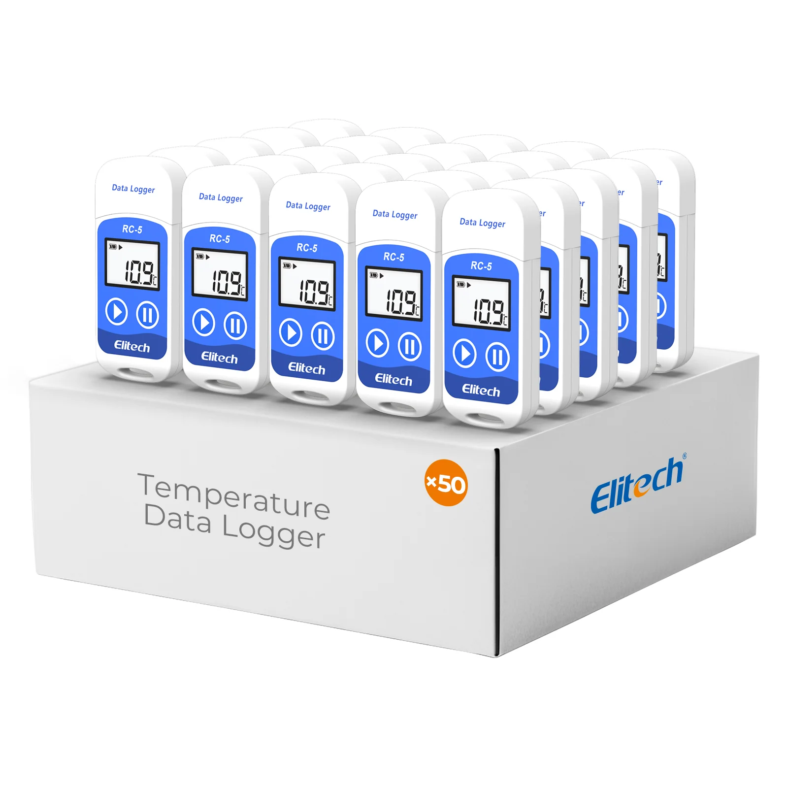 Elitech RC-5 Temperature Data Logger, Data Recorder, USB 2.0 Graphic Report, 32000 Points with Internal Sensor - Image 13