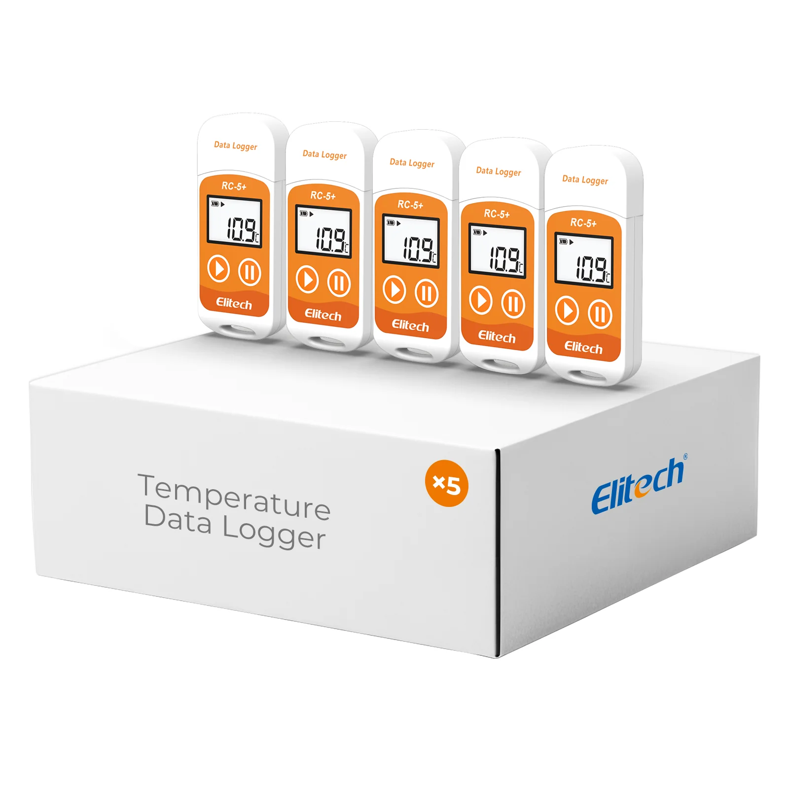 Elitech RC-5+ Temperature Data Logger, PDF USB Temperature Data Recorder, 32000 Points, with Calibration Certified - Image 15