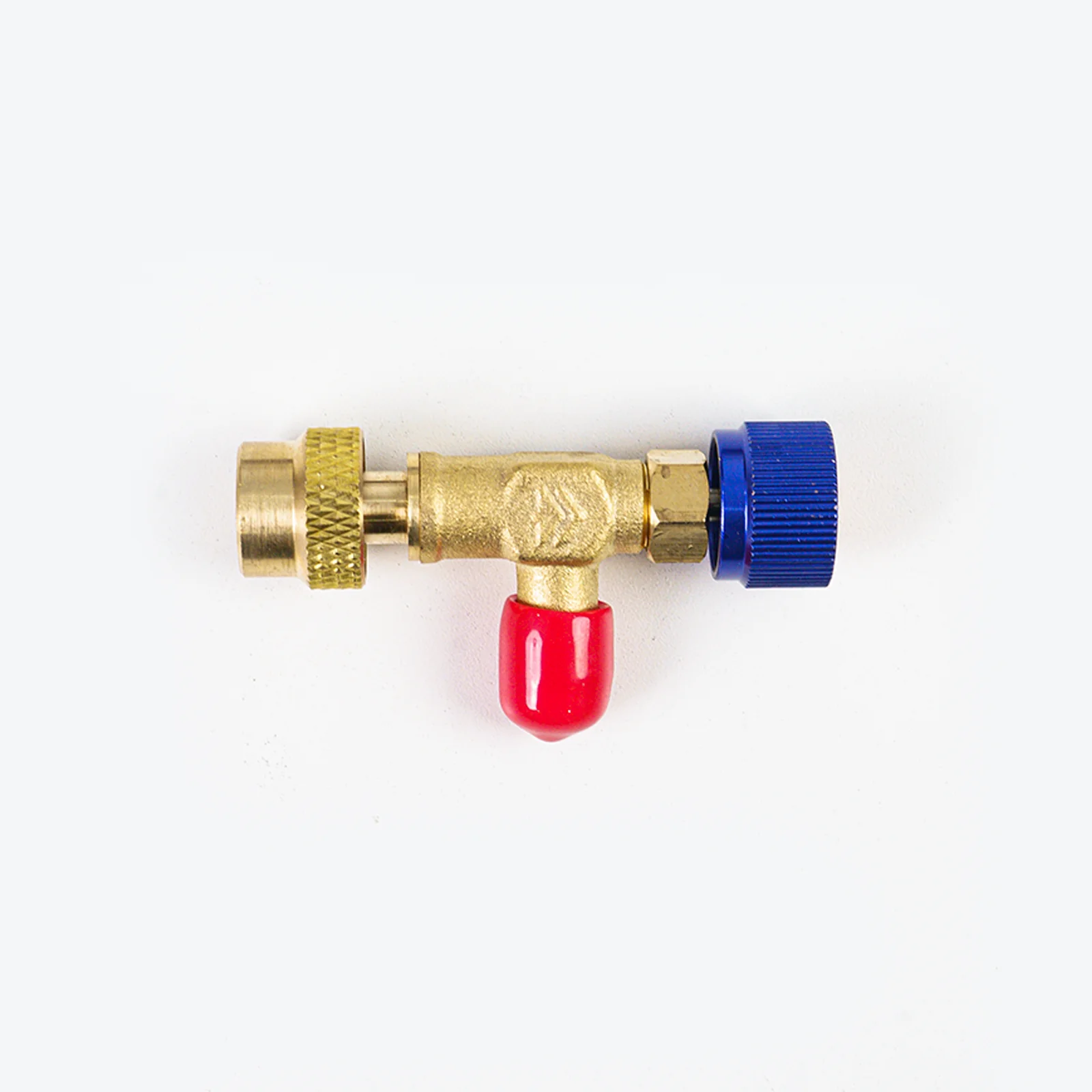 Elitech RCV134a Safety Valve Refrigerant Charging Valve Brass Liquid Safety Valve for R134a R22 R407 R404 1/4in Male1/4in Female Air Conditioner Manifold - Image 5