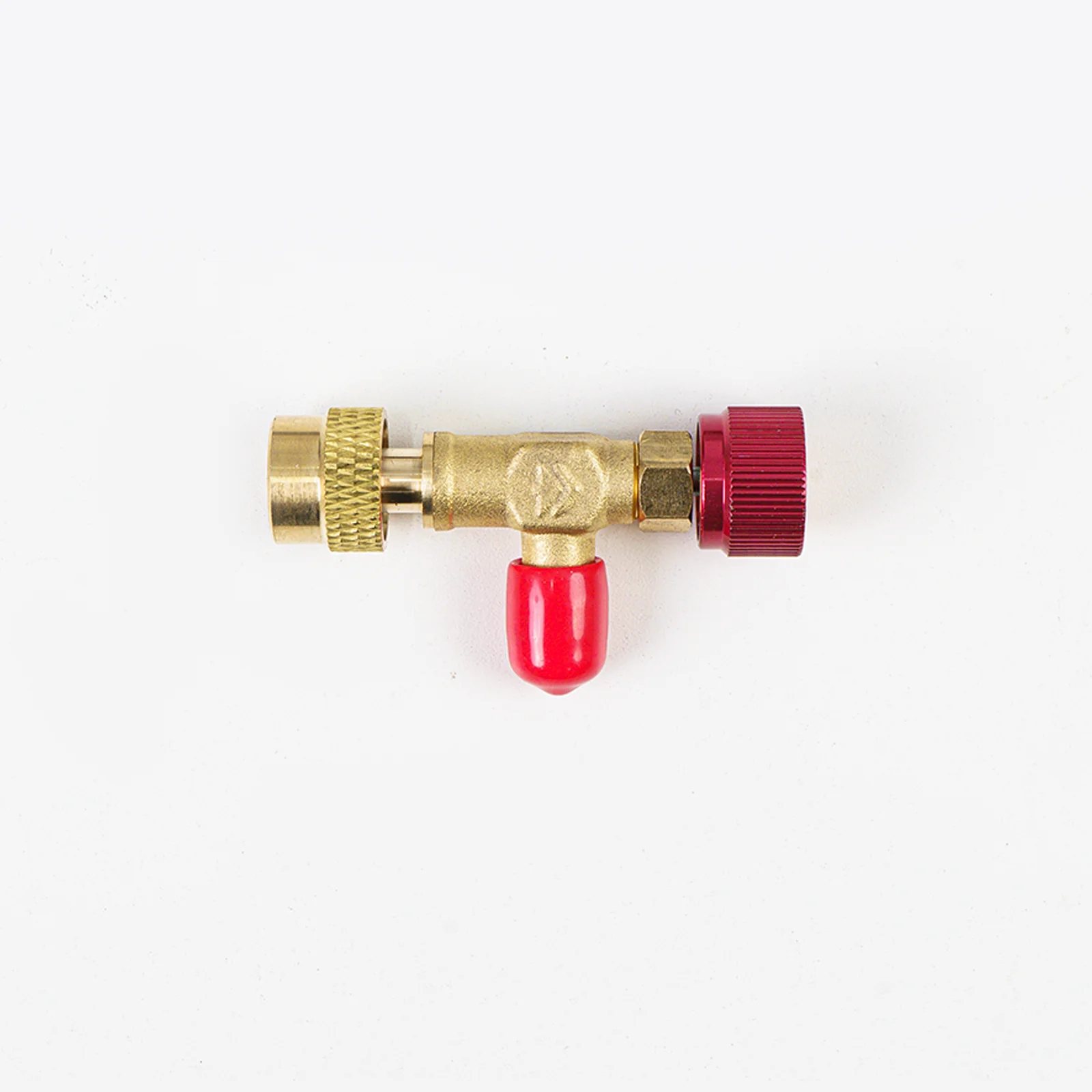 Elitech RCV410A R32 R410a Refrigerant Charging Safety  Valve, 1/4" Male to 5/16" Female,  for R32 R410a Air Conditioner Manifold Brass Low Loss Fittings - Image 2
