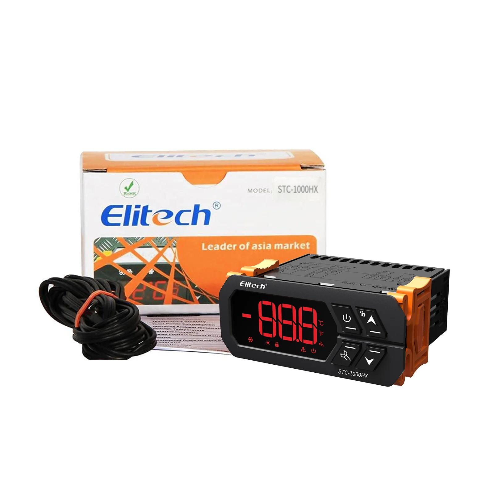 Elitech STC-1000HX Temperature Controller Thermostat, Upgrade STC-1000, Automatic Switch Cooling and Heating, 220V - Image 7