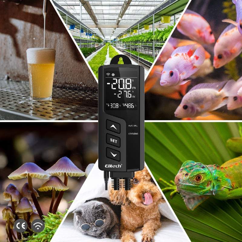 Elitech STC-1000WiFi Temperature Controller Thermostat, Prewired - Just Plug and Play, WiFi Wireless Remote Control - Image 5