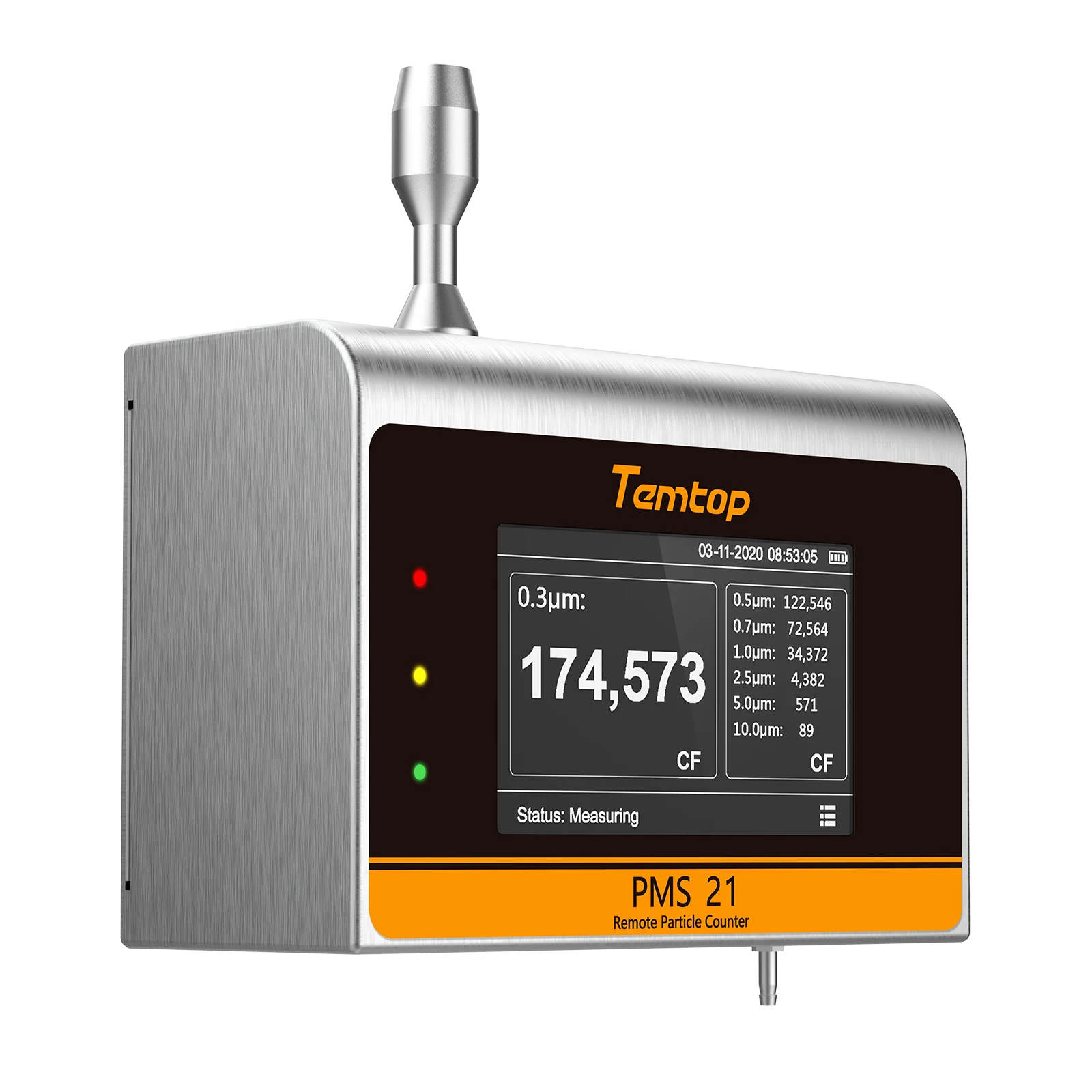 Temtop PMS 21  High Precision Remote Particle Counter - Image 3