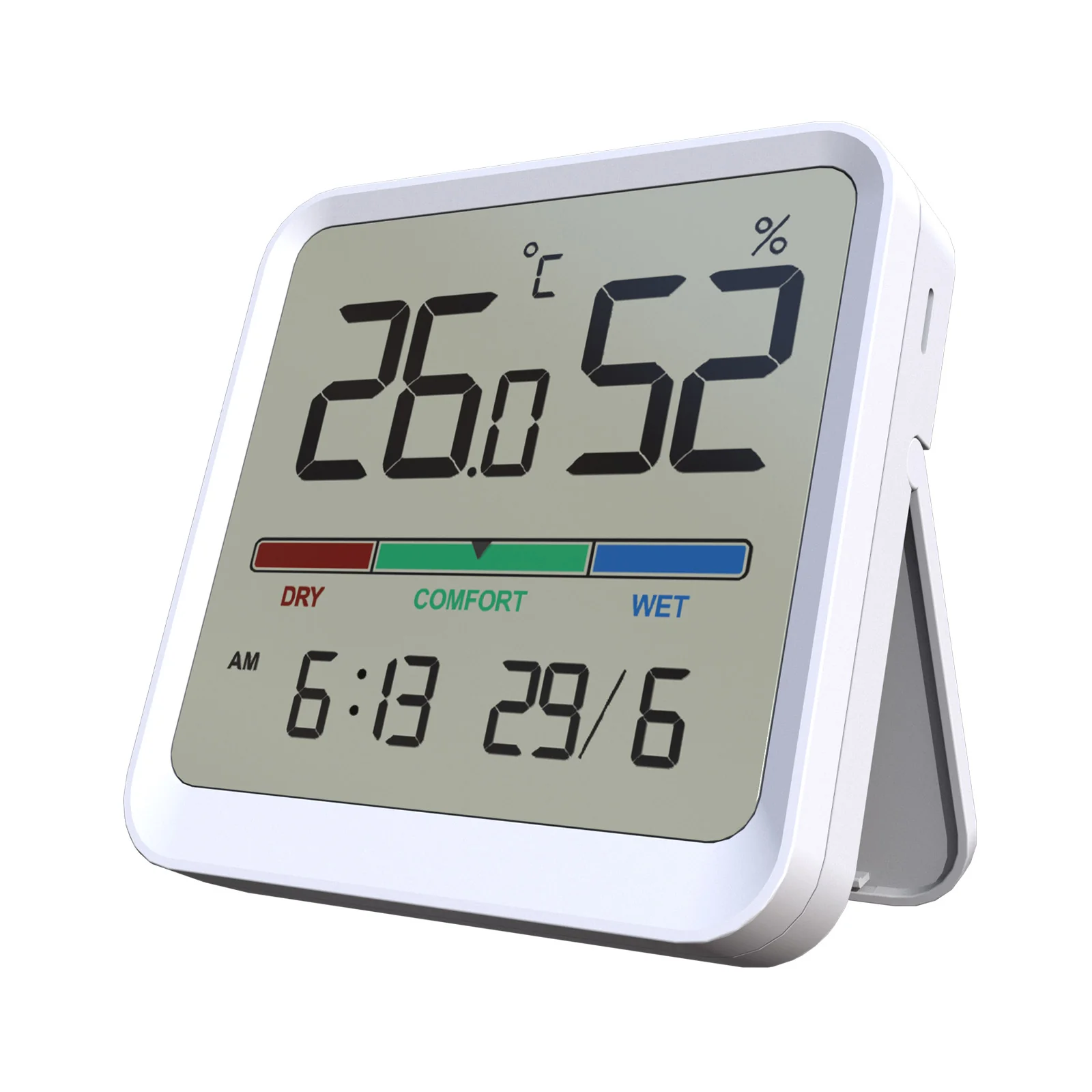 Temtop T1-SE Indoor Thermometer Hygrometer – Digital Room Temperature and Humidity Monitor with Comfort Indicator, ℃/℉ Switch, for Home, Office, Nursery